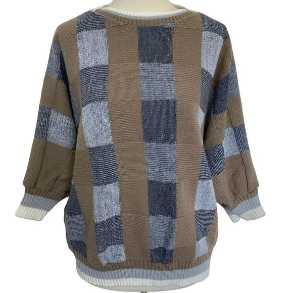 E.B. ALLEN NEW YORK Vintage pullover short sleeve sweater - Picture 3 of 11